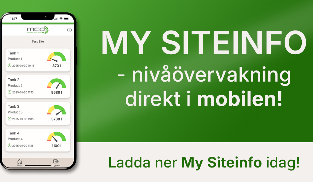 My SiteInfo – nu lanserar vi appen som ger dig full kontroll